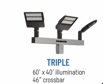 Wired Dominator Triple light system
