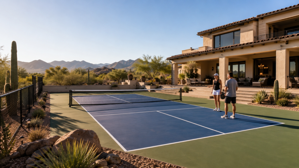 Can I Build a Pickleball Court in My Backyard in Maricopa County