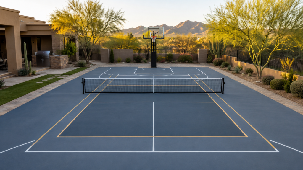 Basketball and Pickleball Court Construction in Arizona