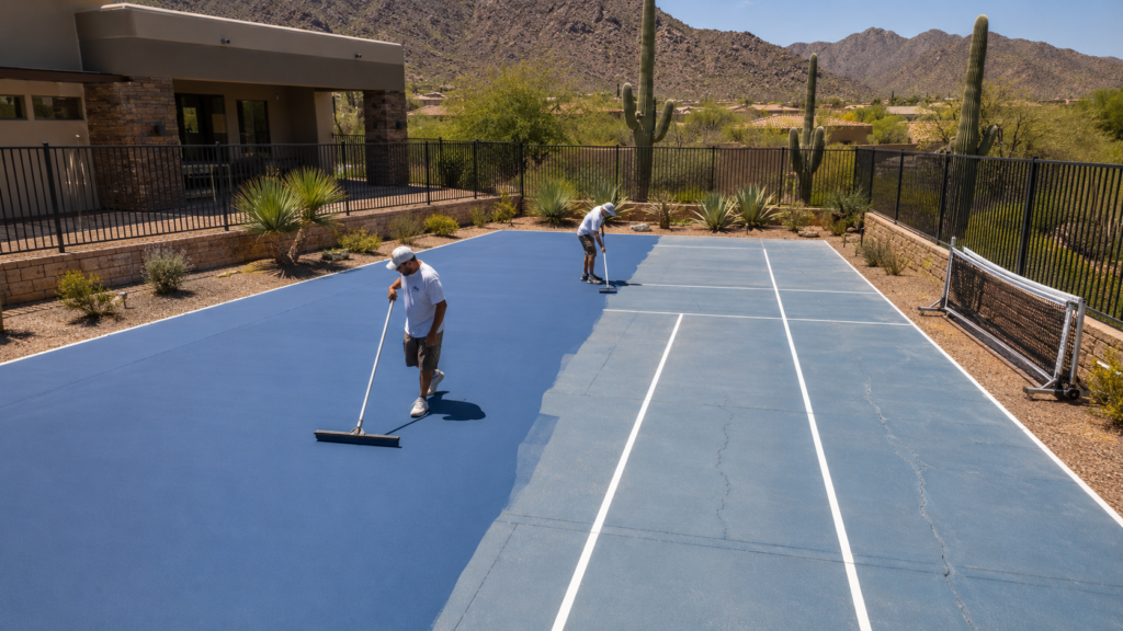 Pickleball Court Resurfacing Contractors in Arizona