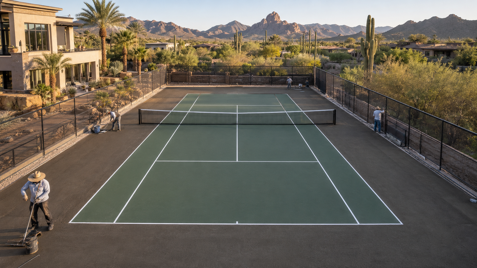 Tennis Court Builders in Arizona: How to Choose the Right Contractor