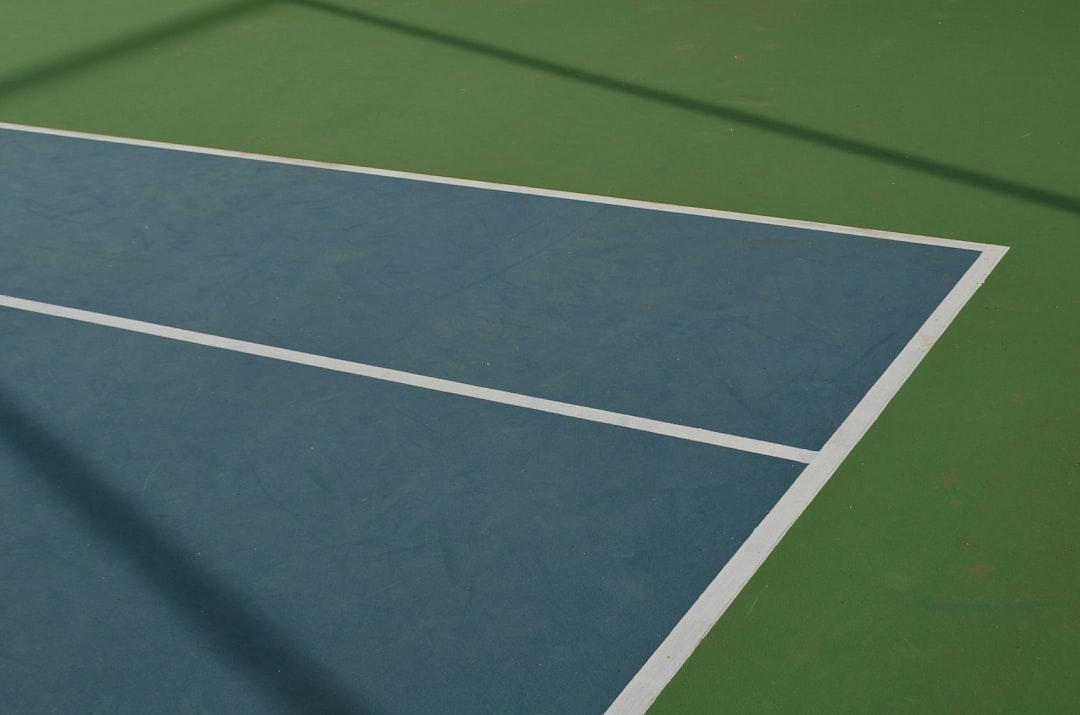 Sport surface coating applied to an Arizona pickleball court