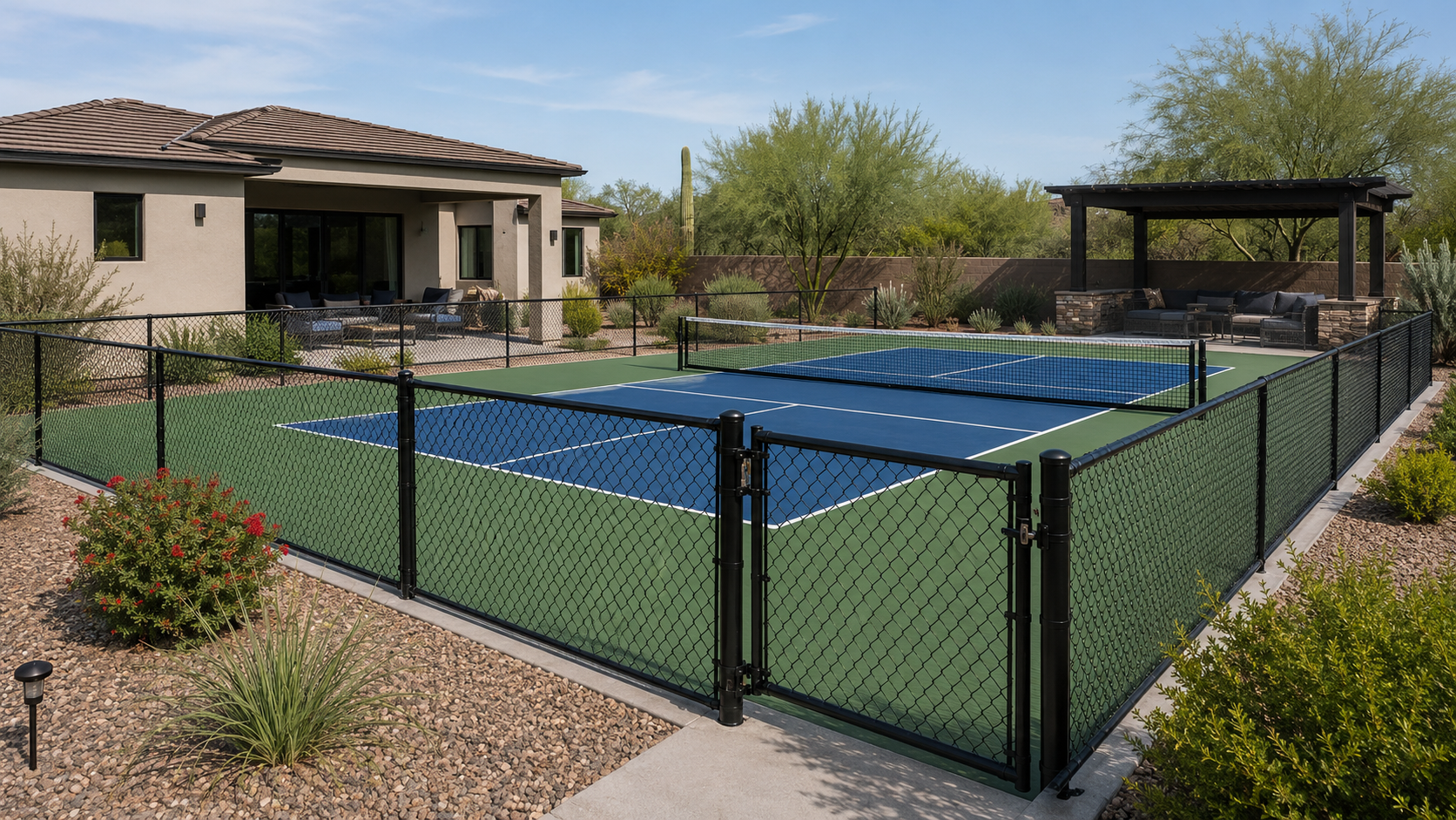 Pickleball Court Fencing in Arizona: Ball Containment, Safety, and Backyard Design