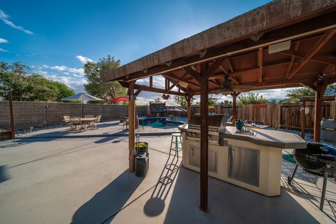 Luxury Paradise Valley backyard with space for a custom sports court