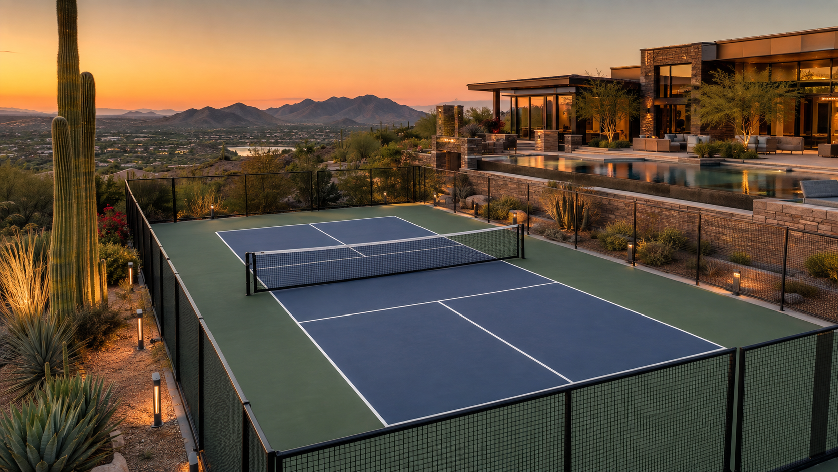 Pickleball Courts in Fountain Hills, AZ: Public Courts vs Custom Backyard Courts