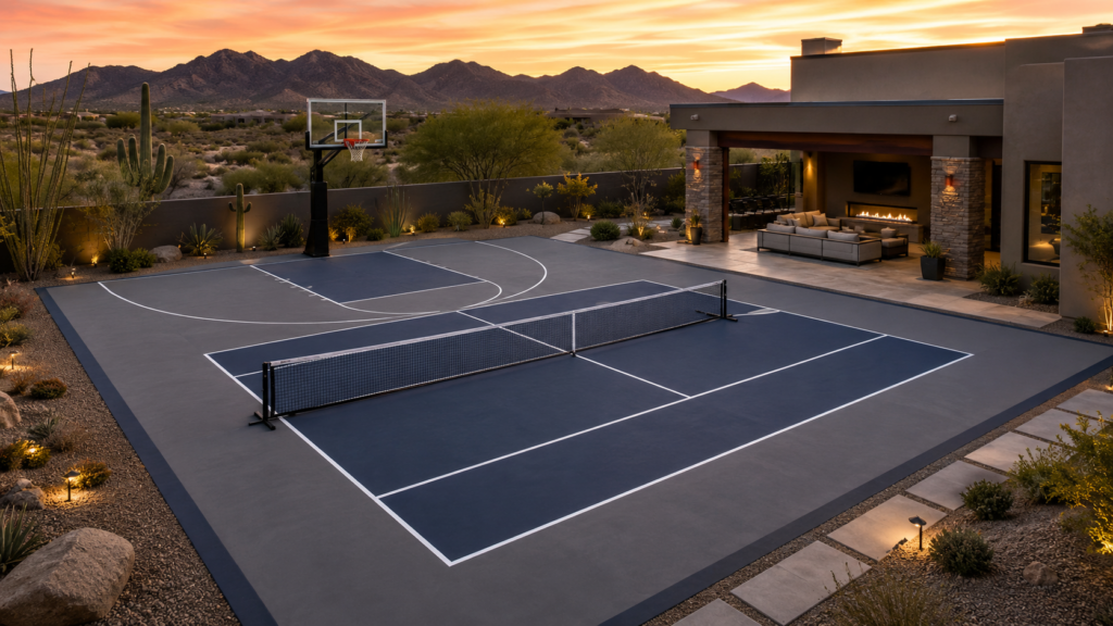 Game Court Construction in Arizona