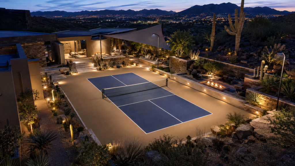 The Visionary Yard Custom Backyard Pickleball Courts